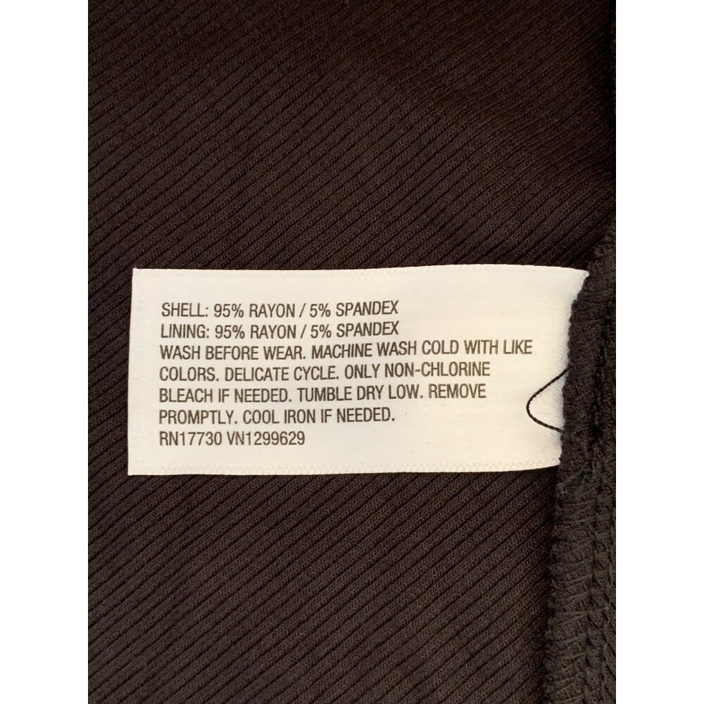 Art Class Junior Black Stretchy Skater Skirt Skort w/ Built-In Short Size Small - Picture 11 of 12